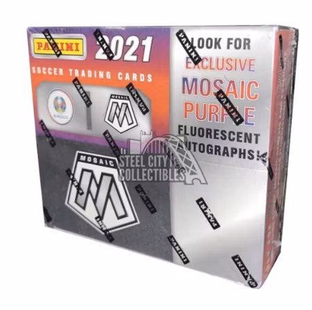 2020-21 Panini Mosaic UEFA Euro Soccer (10-Pack Retail Box)