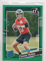 2023 Donruss Press Proof Green #383 Tanner McKee RR (20-RR10-NFLEAGLES)