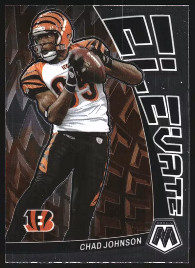 2023 Panini Mosaic Elevate #18 Chad Johnson (10-SS7-NFLBENGALS)