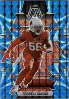 2023 Panini Mosaic Mosaic Reactive Blue #4 Terrell Suggs (15-SS7-NFLCARDINALS)