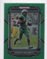 2023 Panini Prizm Draft Picks Prizms Green #63 Kenneth Walker III (15-SS13-NFLOTHERS)