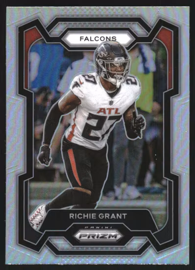 2023 Panini Prizm Prizms Silver #13 Richie Grant (10-LL7-NFLFALCONS)