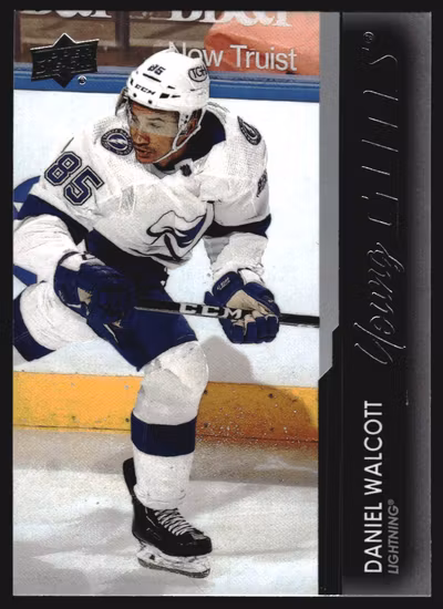 2021-22 Upper Deck #229 Daniel Walcott YG RC (25-SS10-NHLLIGHTNING)