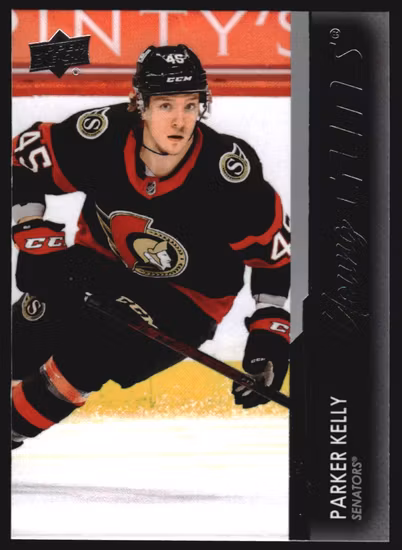 2021-22 Upper Deck #240 Parker Kelly YG RC (30-SS10-NHLSENATORS)
