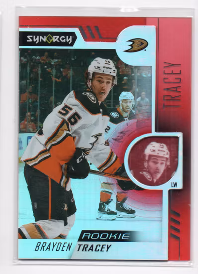 2022-23 Synergy Red Codes #107 Brayden Tracey (20-SS1-NHLDUCKS)