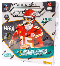 2025 Panini Prizm Football NFL (Mega Box)