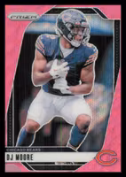 2024 Panini Prizm Prizms Pink Wave #48 D.J. Moore (15-SS7-NFLBEARS)
