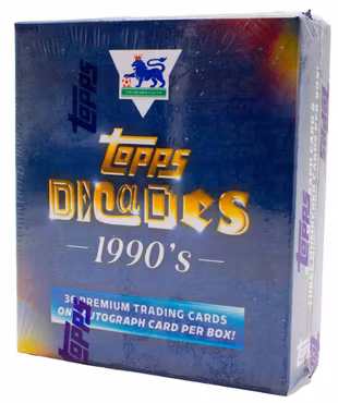 2025 Topps Decades 1990's Premier League (Hobby Box)