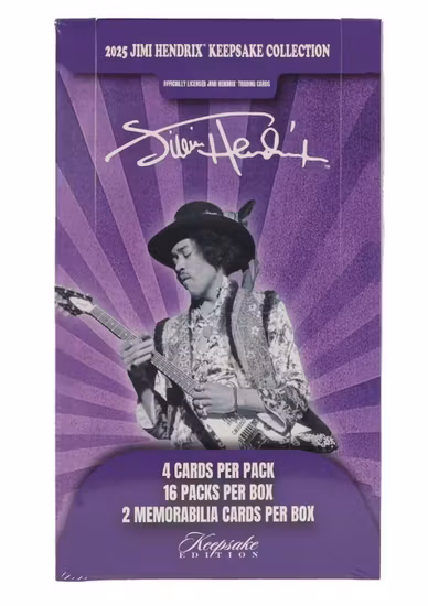 2025 Keepsake Jimi Hendrix Premiere Edition (Hobby Box)