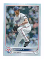 2022 Topps Chrome Refractors #23 Jon Gray (12-RR10-MLBRANGERS)