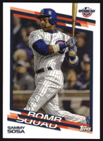 2022 Topps Opening Day Bomb Squad #BS3 Sammy Sosa (15-SS3-MLBCUBS)