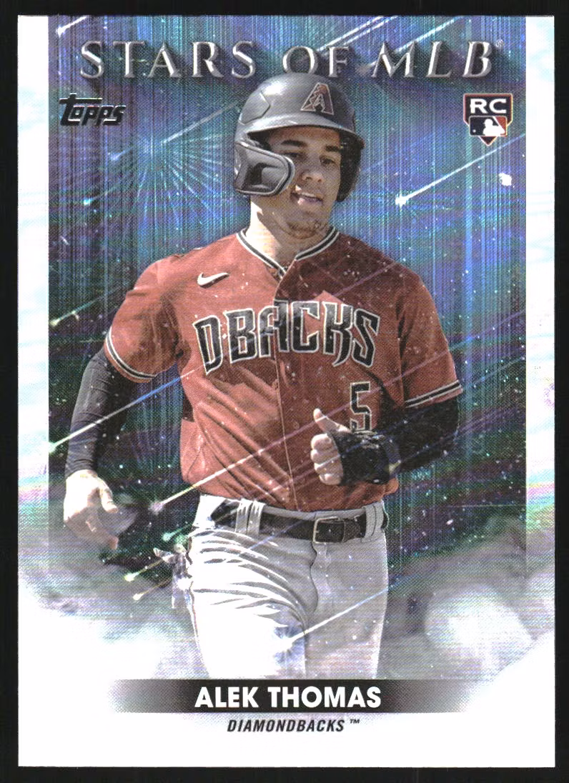 2022 Topps Stars of MLB #SMLB73 Alek Thomas (12-SS3-MLBDIAMONDBACKS)