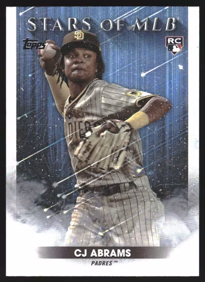 2022 Topps Stars of MLB #SMLB89 CJ Abrams (15-SS5-MLBPADRES)
