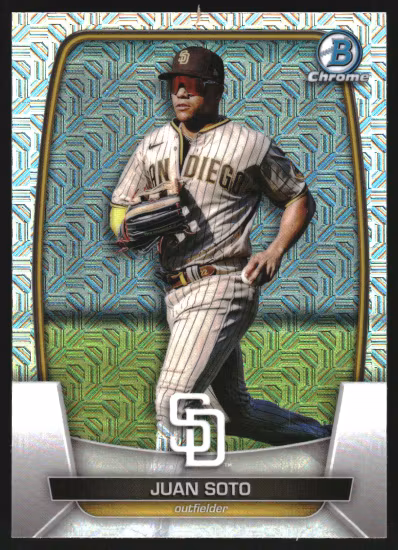 2023 Bowman Chrome Mega Box #52 Juan Soto (20-SS2-MLBPADRES)