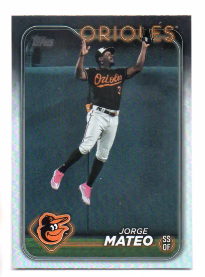 2024 Topps Rainbow Foil #42 Jorge Mateo (15-OO2-MLBORIOLES)