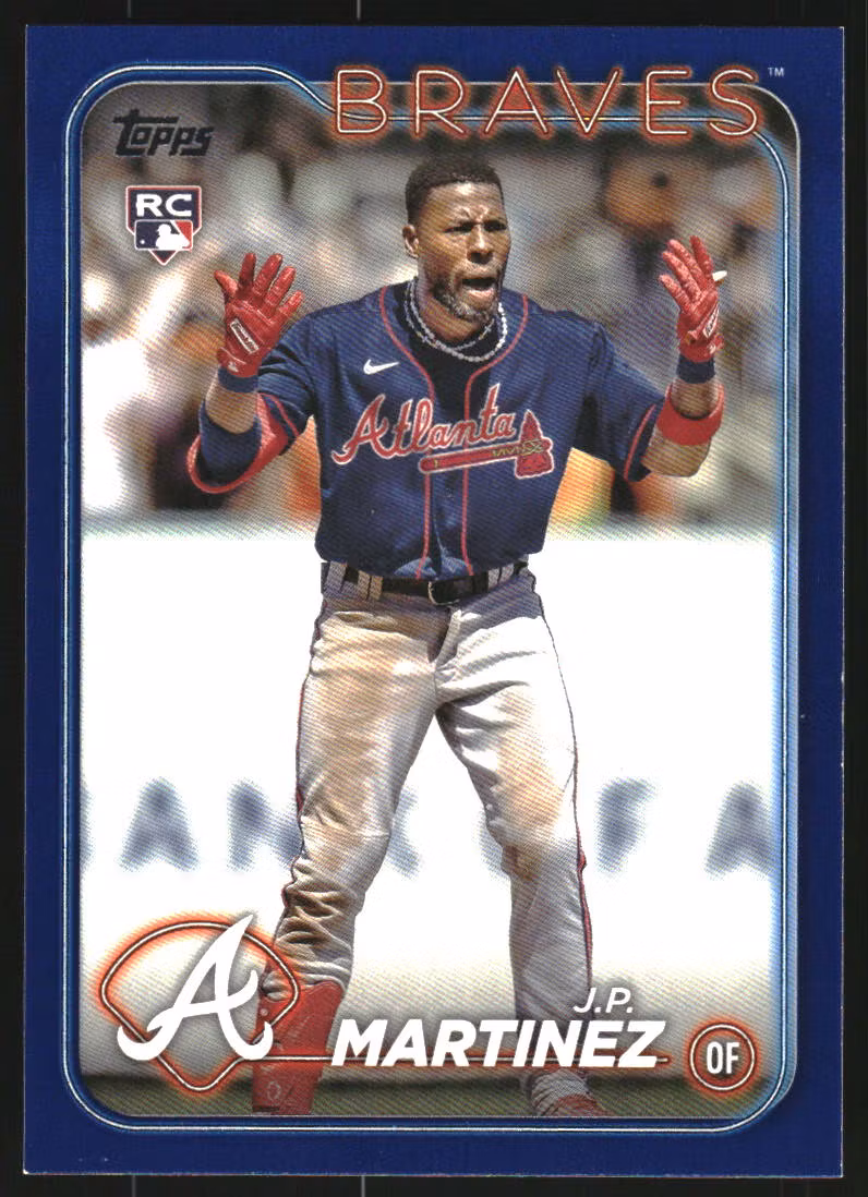 2024 Topps Royal Blue #685 J.P. Martinez (10-SS7-MLBBRAVES)