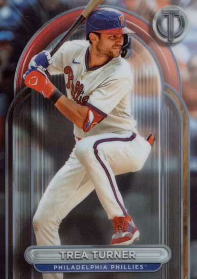 2024 Topps Tribute #72 Trea Turner (20-OO6-MLBPHILLIES)