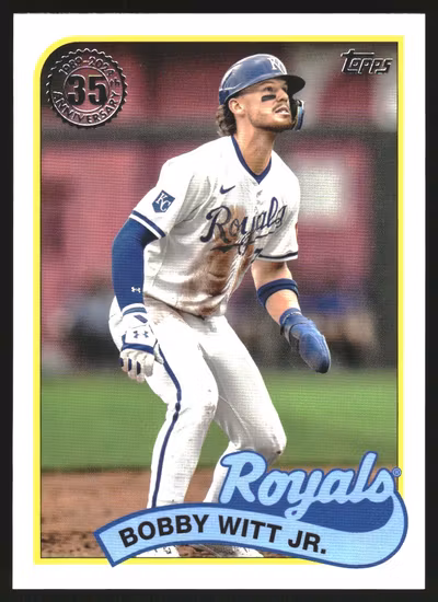2024 Topps Update '89 Topps #89US48 Bobby Witt Jr. (30-SS2-MLBROYALS)