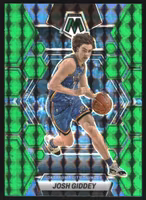 2022-23 Panini Mosaic Mosaic Green #129 Josh Giddey (20-SS8-NBATHUNDER)