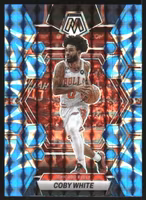 2022-23 Panini Mosaic Mosaic Reactive Blue #64 Coby White (20-SS8-NBABULLS)