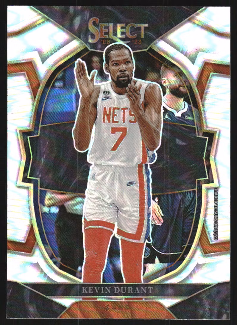 2022-23 Select Prizms Silver #37 Kevin Durant (40-SS12-NBASUNS)