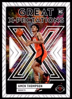 2023-24 Donruss Great X-Pectations #14 Amen Thompson (25-RR2-NBAROCKETS)
