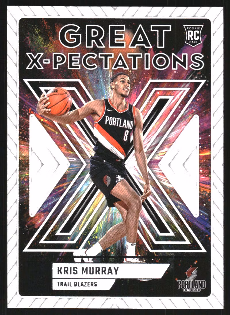 2023-24 Donruss Great X-Pectations #23 Kris Murray (10-RR2-NBATRAILBLAZERS)