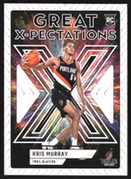 2023-24 Donruss Great X-Pectations #23 Kris Murray (10-RR2-NBATRAILBLAZERS)
