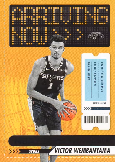 2023-24 Hoops Arriving Now #26 Victor Wembanyama (60-SS12-NBASPURS)