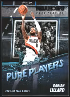 2023-24 Hoops Pure Players #7 Damian Lillard (15-SS3-NBATRAILBLAZERS)