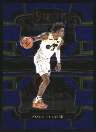 2023-24 Select Blue #75 Keyonte George (20-RR13-NBAJAZZ)