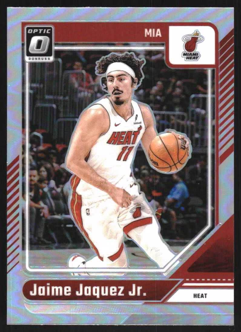 2024-25 Donruss Optic Holo #22 Jaime Jaquez Jr. (20-SS3-NBAHEAT)