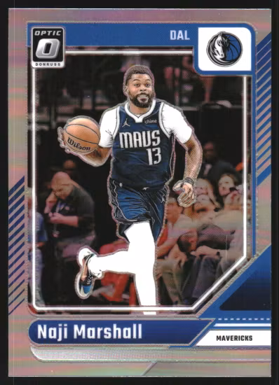 2024-25 Donruss Optic Holo #118 Naji Marshall (15-SS3-NBAMAVERICKS)