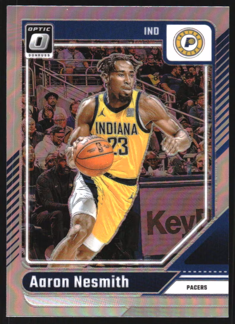 2024-25 Donruss Optic Holo #132 Aaron Nesmith (15-SS3-NBAPACERS)