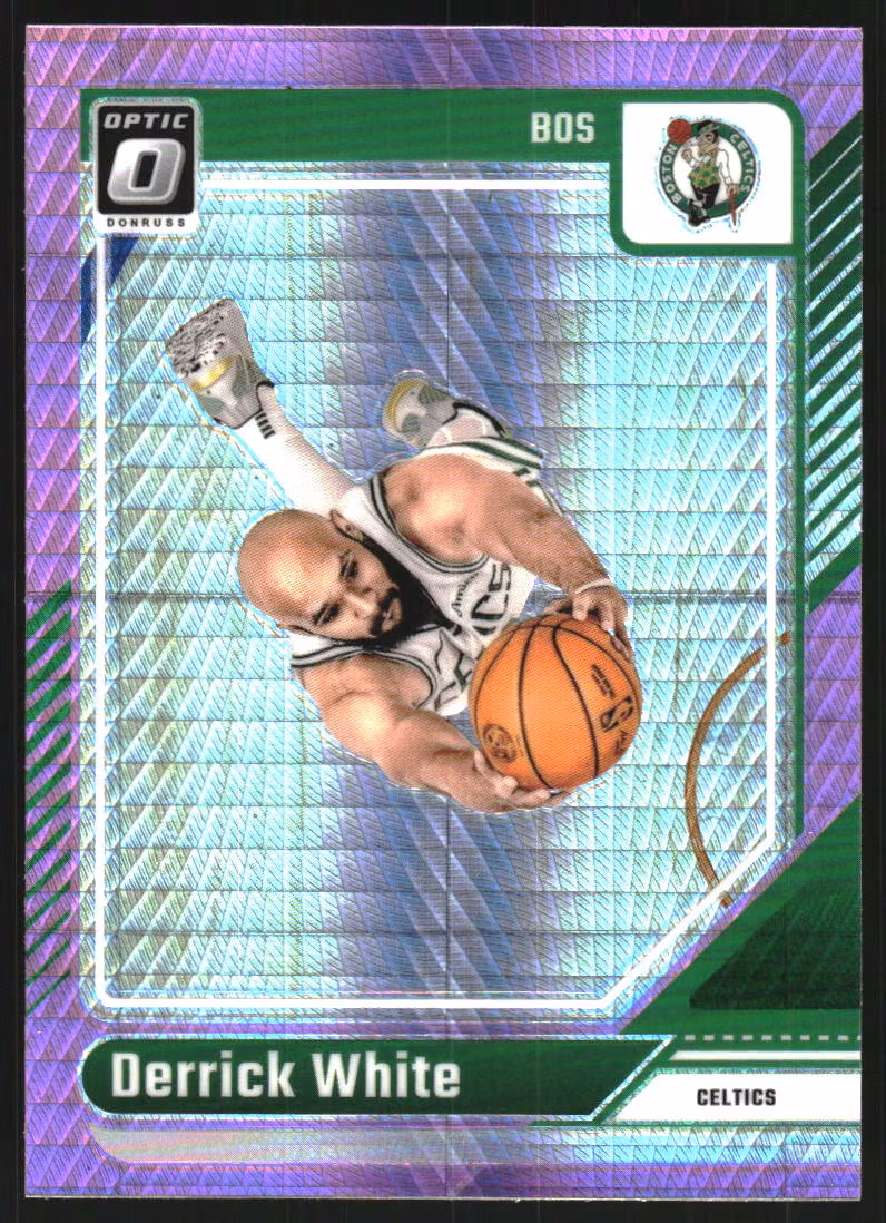 2024-25 Donruss Optic Hyper Pink #62 Derrick White (15-SS2-NBACELTICS)
