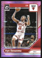 2024-25 Donruss Optic Hyper Pink #103 Ayo Dosunmu (12-SS2-NBABULLS)