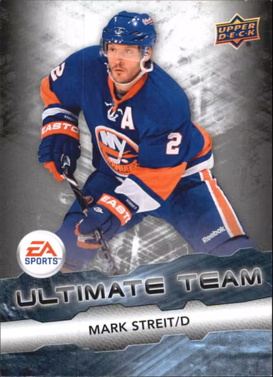 2011-12 Upper Deck EA Ultimate Team #EA13 Mark Streit (10-W14-NHLISLANDERS)