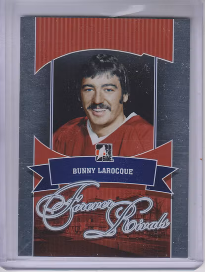 2012-13 ITG Forever Rivals #28 Bunny Larocque (20-U10-NHLCANADIENS)