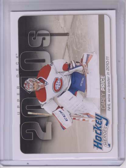 2014-15 Upper Deck Hockey Heroes #HH84 Carey Price (20-U8-NHLCANADIENS)