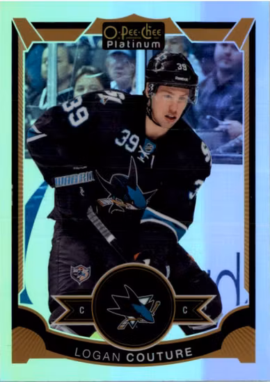 2015-16 O-Pee-Chee Platinum Rainbow #118 Logan Couture (12-X15-NHLSHARKS)
