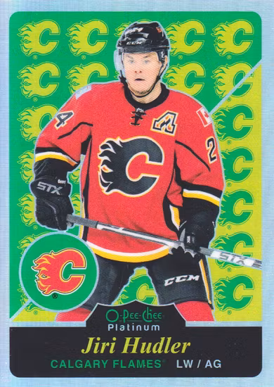 2015-16 O-Pee-Chee Platinum Retro Rainbow #R41 Jiri Hudler (30-U5-NHLFLAMES)