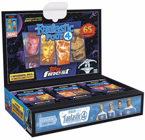 2026 Topps Finest Fantastic Four (Hobby Box)