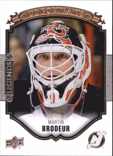 2015-16 Upper Deck UD Portraits #P52 Martin Brodeur LEG (20-W14-NHLDEVILS)