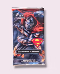 2025 Upper Deck Fleer Brilliants Superman (Mega Box-Pack)
