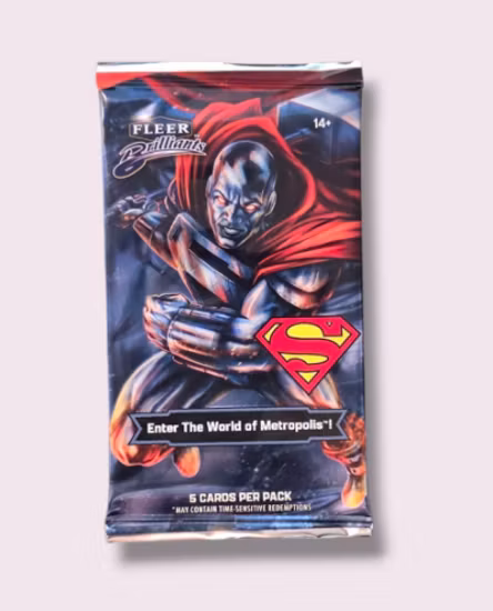 2025 Upper Deck Fleer Brilliants Superman (Mega Box-Pack)