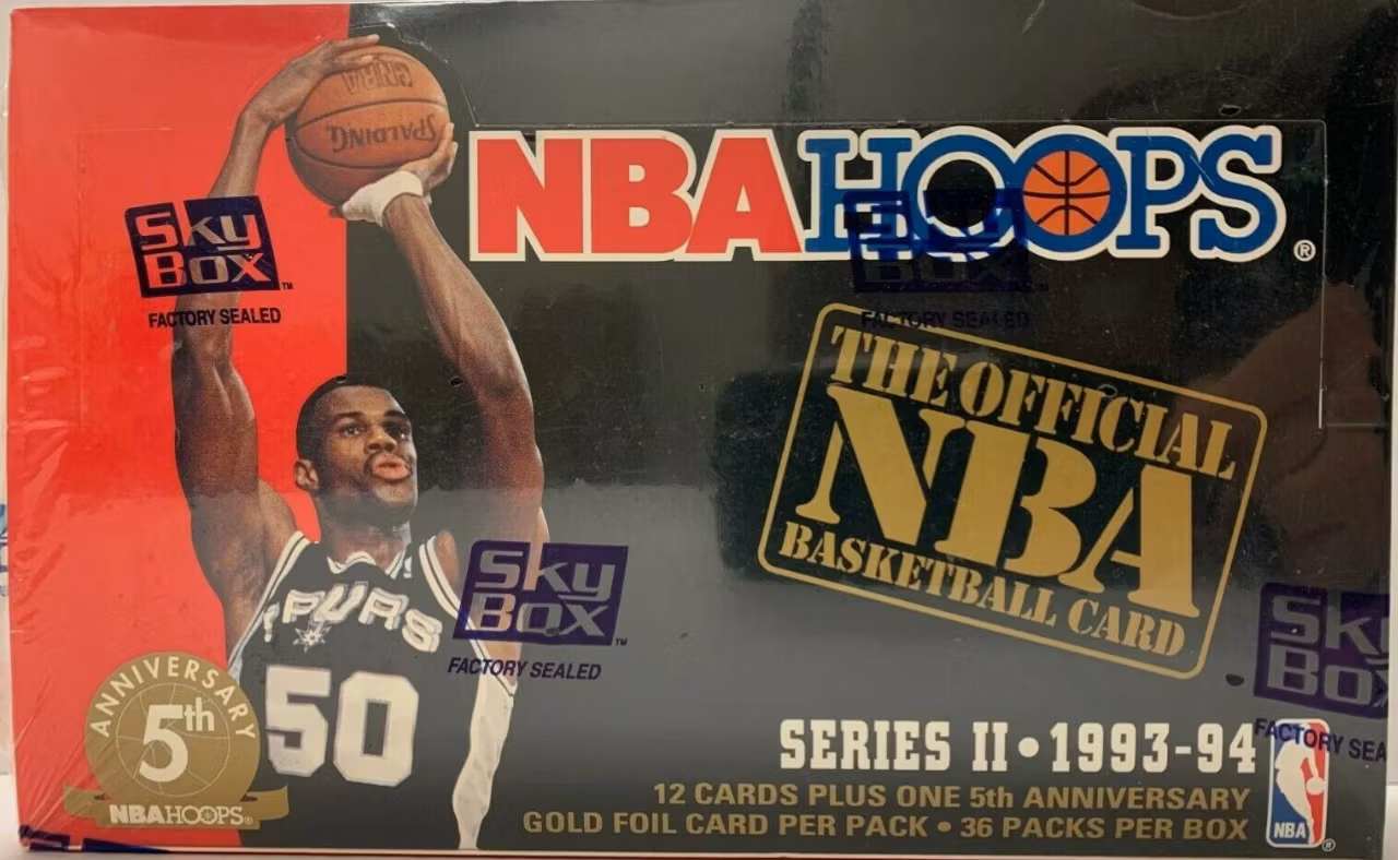 1993-94 Skybox Hoops Series 2 (Hobby Box)