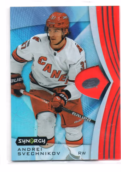 2023-24 Synergy Red Codes #20 Andrei Svechnikov (20-SS15-NHLHURRICANES)