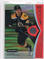 2023-24 Synergy Red Codes #105 Joona Koppanen (20-B15-NHLBRUINS)