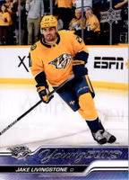 2023-24 Upper Deck #245 Jake Livingstone YG RC (20-SS9-NHLPREDATORS)