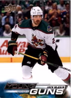 2022-23 Upper Deck #230 Jack McBain YG RC (25-SS10-NHLCOYOTES)
